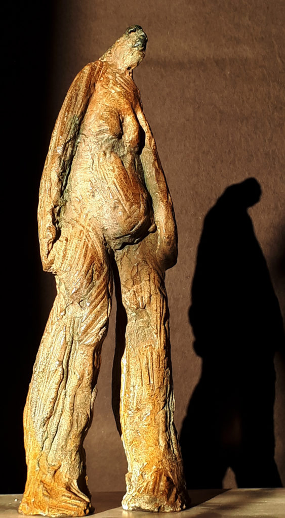 Maternité sculpture en bronze de Philippe Doberset