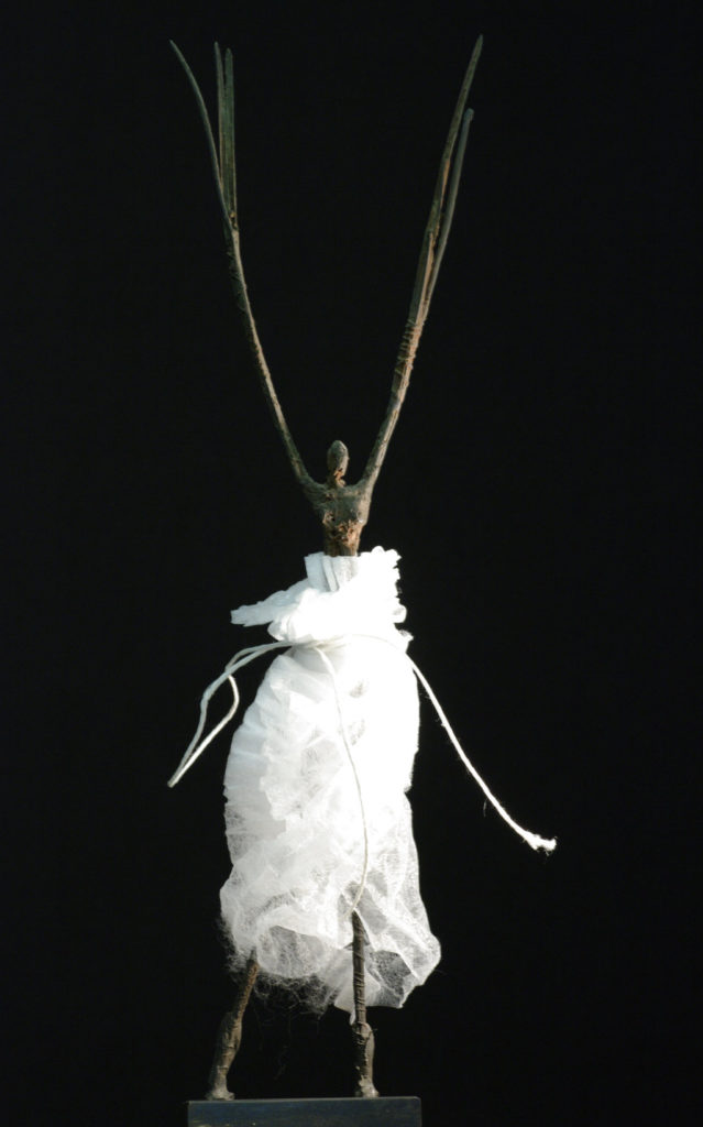 Danseuse sculpture en bronze et tarlatane Philippe Doberset