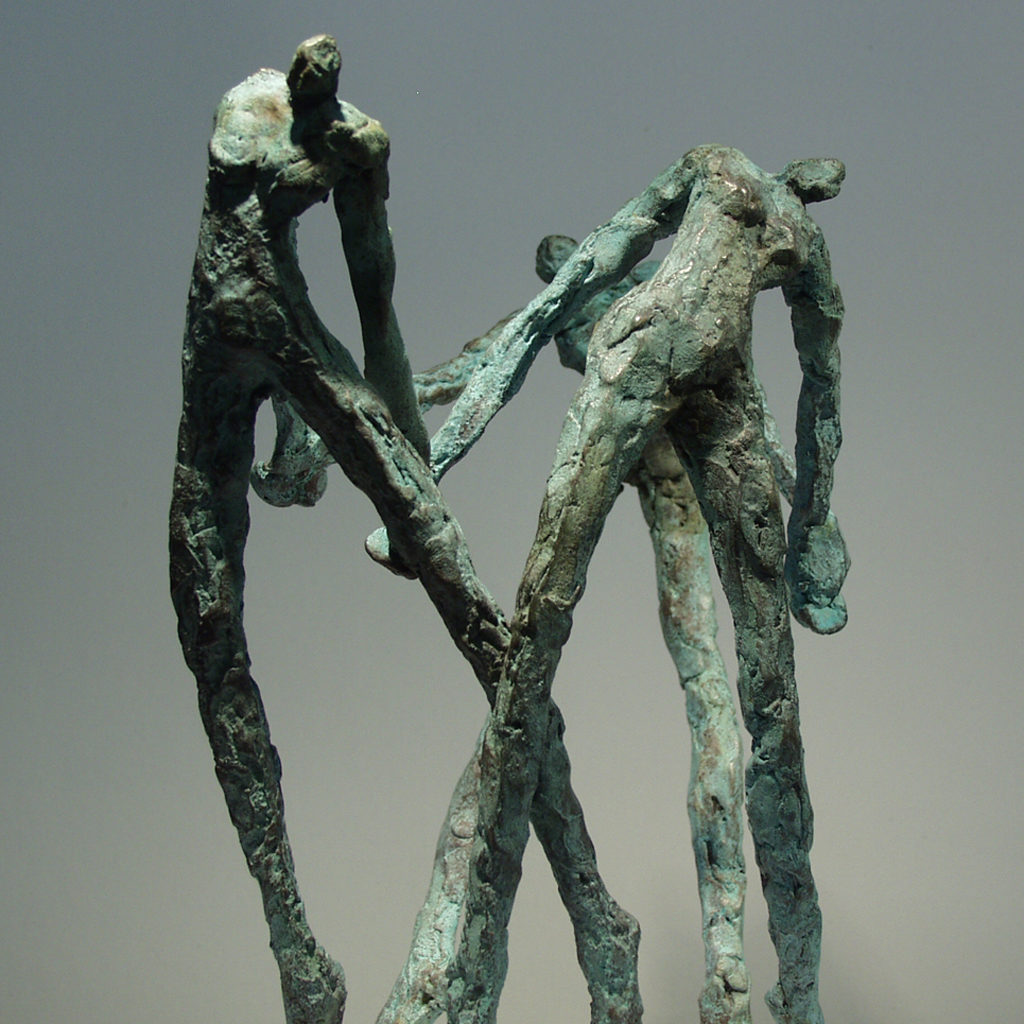 Trois danseuses en bronze Sculpture de Philippe Doberset