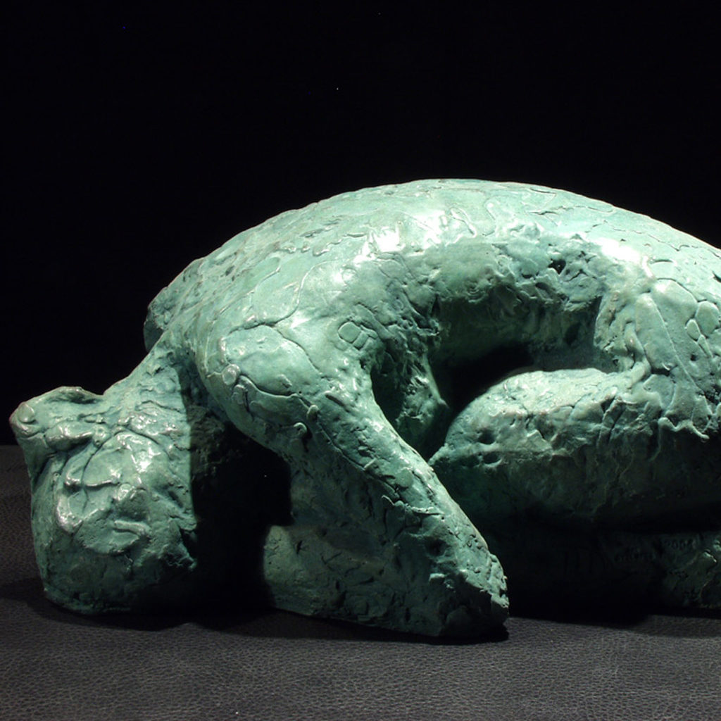 Nu couché en bronze Sculpture de Philippe Doberset