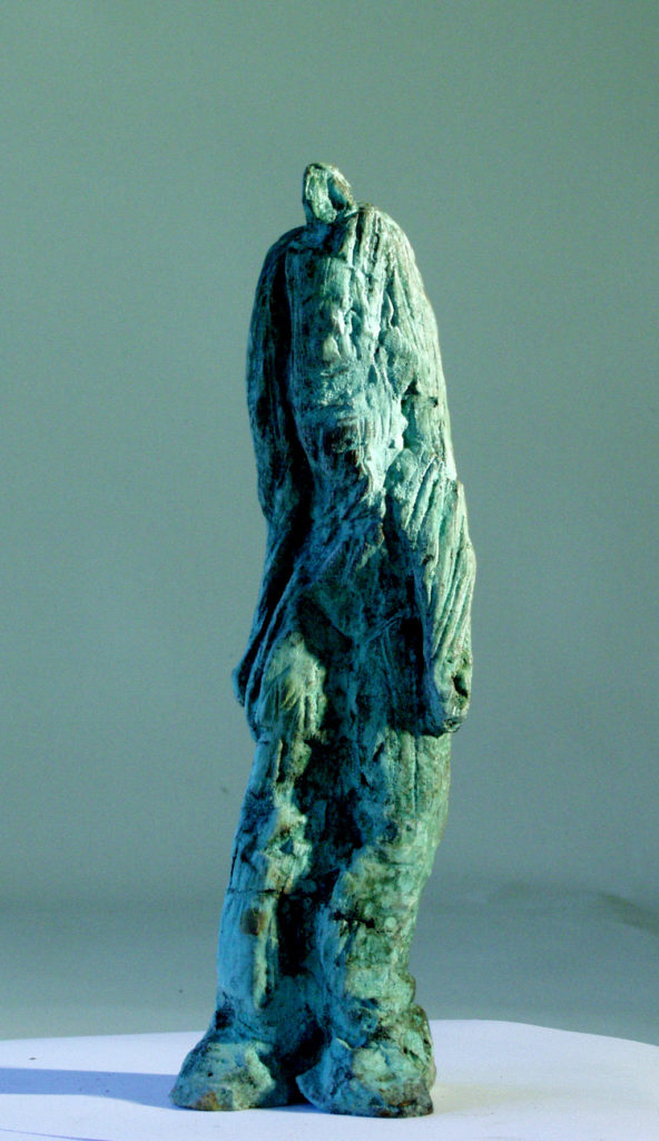 Femme de boue sculpture en bronze  de Philippe Doberset